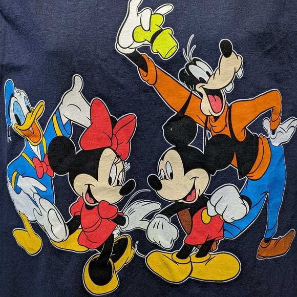 Disney World Tank Top, Men's Large - Vintage Made in USA - Picture 3 of 5